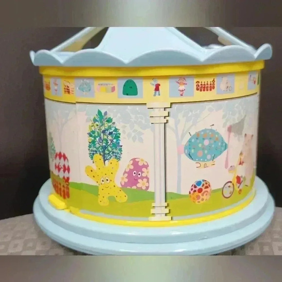 In the Night  Garden 2007 Shape and Spin Gazebo Sorter Toy with 3 block forns - Picture 6 of 9
